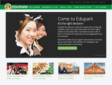 Tablet Screenshot of edupark.com.np