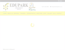 Tablet Screenshot of mail.edupark.ac.za